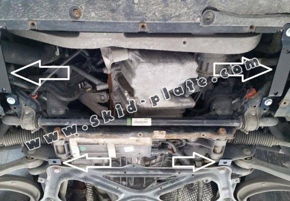 Skid plate Audi All Road A6