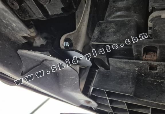 Steel skid plate for Citroen C2