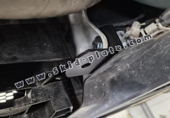 Steel skid plate for Citroen C2