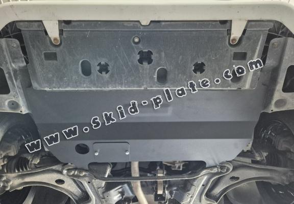 Steel skid plate for Citroen C2