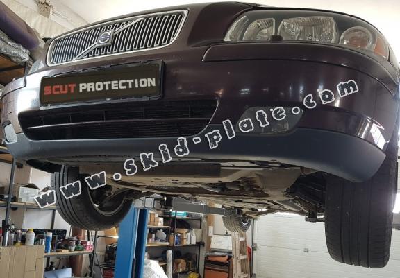 Steel skid plate for Volvo V70