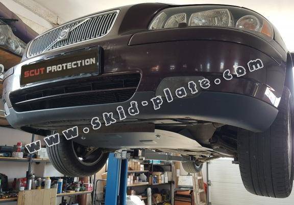 Steel skid plate for Volvo V70