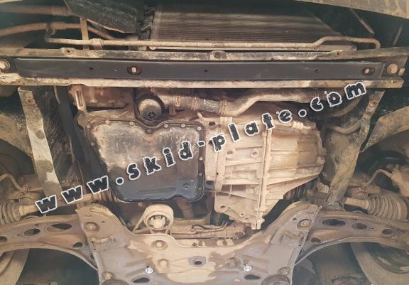 Steel skid plate for Nissan Primastar