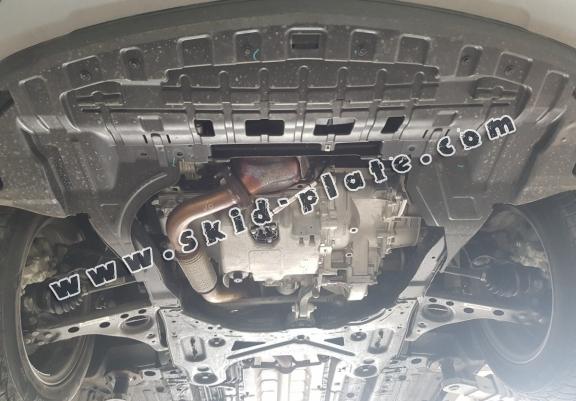 Steel skid plate for the protection of the engine and the gearbox for Chevrolet Trax