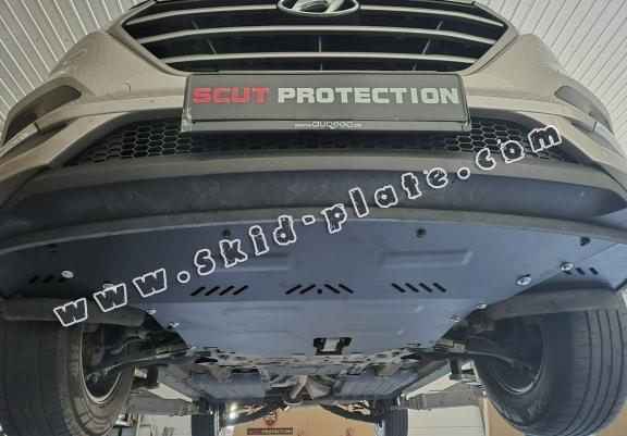 Steel skid plate for Hyundai IX35