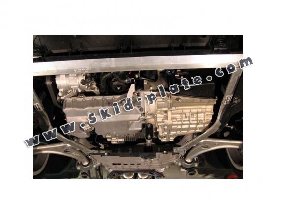 Steel skid plate for Audi TT