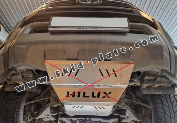 Aluminum skid plate for Toyota Hilux Revo