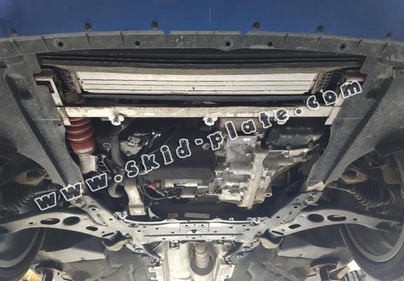 Steel skid plate for the protection of the engine and the gearbox for Mini Clubman