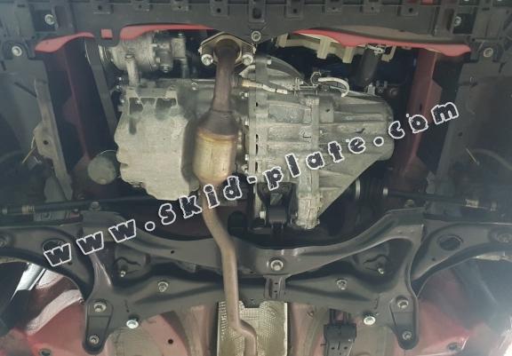 Steel skid plate for Peugeot 108