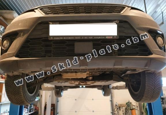 Steel skid plate for Skoda Scala