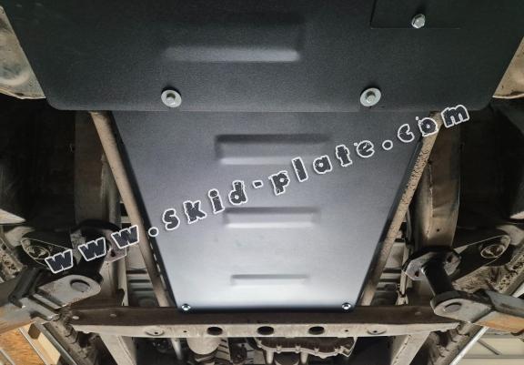 Steel gearbox skid plate for Hyundai Terracan