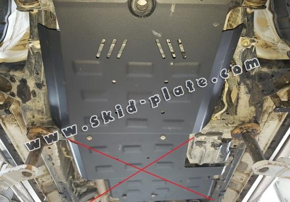 Steel gearbox skid plate for Toyota Hilux Invincible