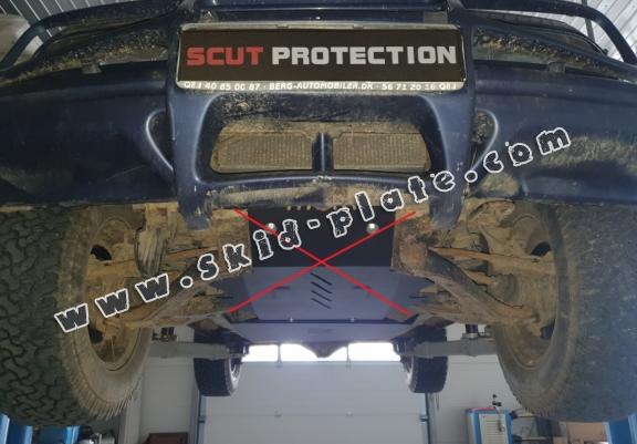 Steel gearbox skid plate for Suzuki Vitara