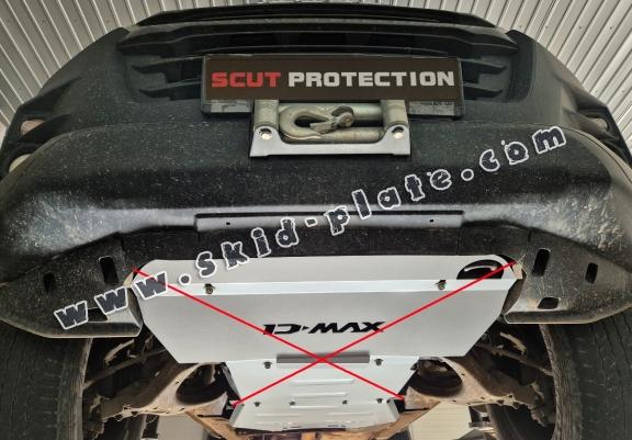 Steel gearbox skid plate for Isuzu D-Max