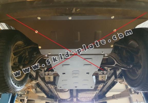 Steel gearbox skid plate for Jeep Grand Cherokee