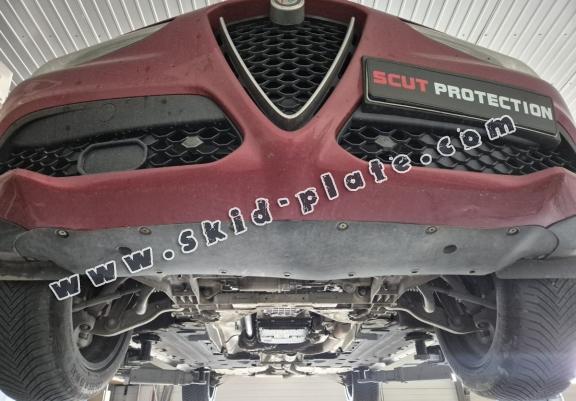 Steel skid plate for Alfa Romeo Stelvio