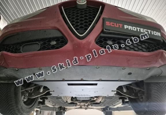 Steel skid plate for Alfa Romeo Stelvio