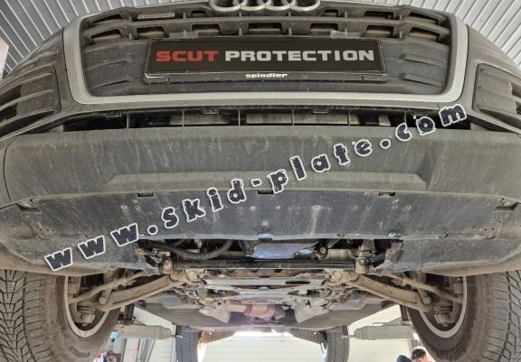 Steel skid plate for Audi Q5