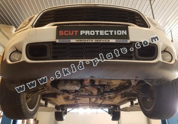 Steel skid plate for the protection of the engine and the gearbox for Mini Countryman R60