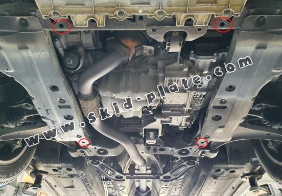 Steel skid plate for Chevrolet Cruze