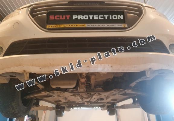 Steel skid plate for the protection of the engine and the gearbox for Peugeot 301