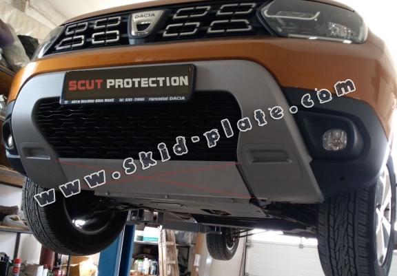 Steel skid plate for Dacia Duster