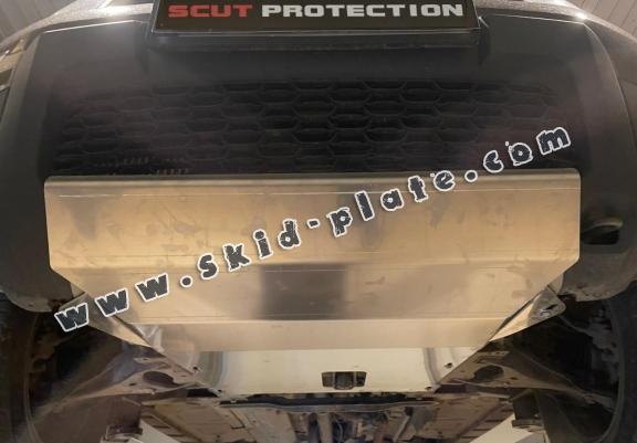 Aluminum skid plate for Dacia Duster