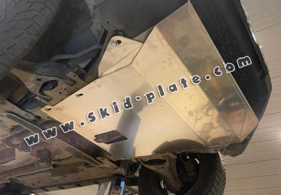 Aluminum skid plate for Dacia Duster
