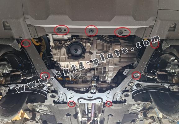 Steel skid plate for Dacia Duster - 4x2 + 4x4