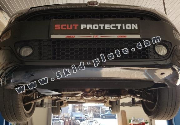 Steel skid plate for Fiat Punto 
