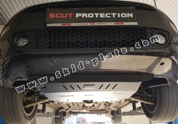 Steel skid plate for Fiat Punto 