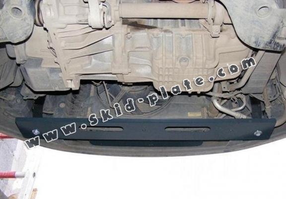 Steel skid plate for Ford Fiesta