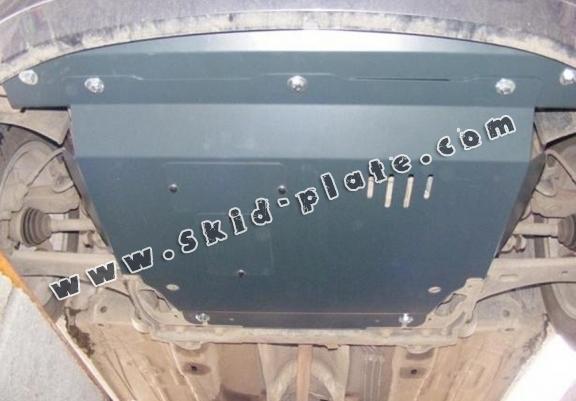 Steel skid plate for Ford Fiesta