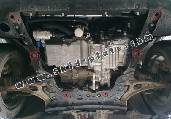 Steel skid plate for Ford Kuga