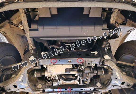 Steel skid plate for Ford Ranger