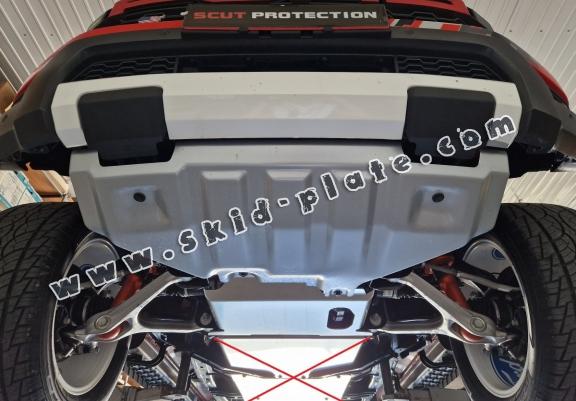 Aluminum skid plate for Ford Ranger Raptor