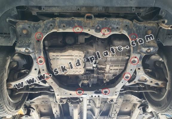 Steel skid plate for Kia Sorento XM (Pre-facelift)