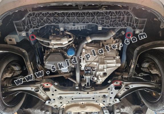 Steel skid plate for Hyundai i20