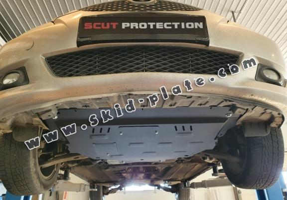 Steel skid plate for Mazda 3