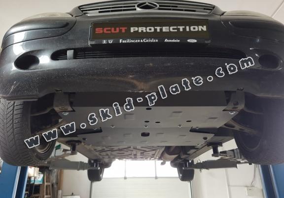 Steel skid plate for Mercedes A-Classe W168