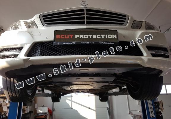 Steel skid plate for Mercedes E-Classe W212