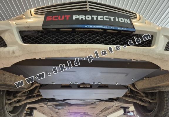 Steel skid plate for Mercedes C-Class W204