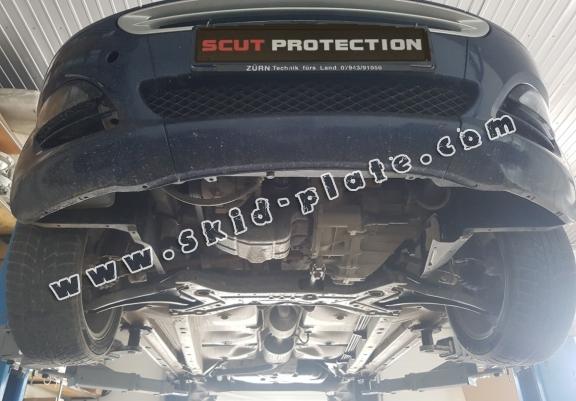 Steel skid plate for the protection of the engine and the gearbox for Smart ForFour petrol