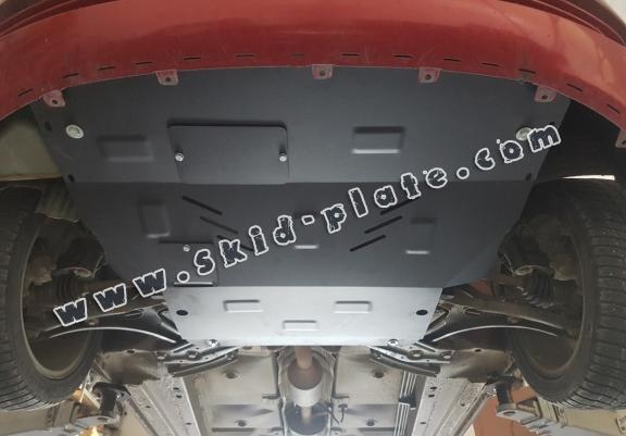 Steel skid plate for the protection of the engine and the gearbox for Smart ForFour petrol