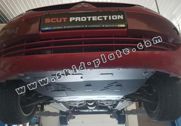 Steel skid plate for the protection of the engine and the gearbox for Smart ForFour petrol