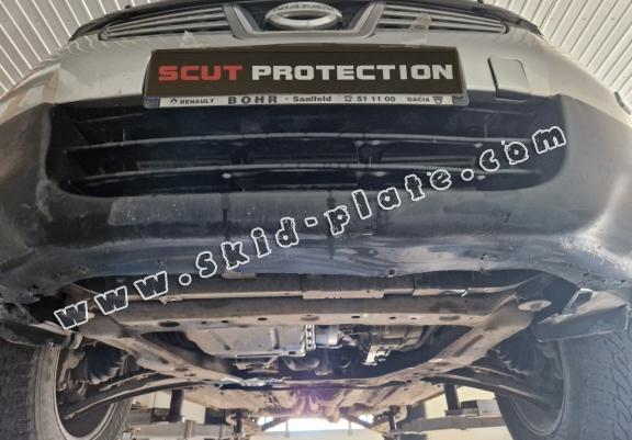 Steel skid plate for Nissan Qashqai J10