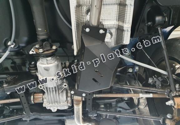 Steel EGR valve skid plate  for Dacia Duster