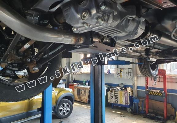 Steel EGR valve skid plate  for Dacia Duster