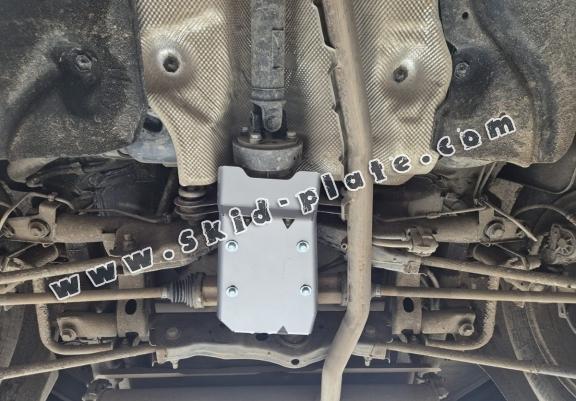 Aluminum diferential skid plate for Dacia Duster 4x4