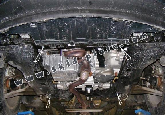 Steel skid plate for Opel Meriva B 